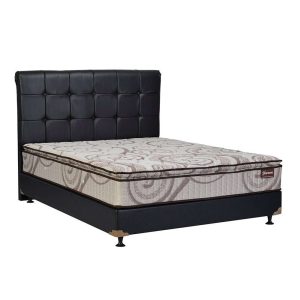 Kasur Springbed Romance Harmonis PillowTop HB Amore | Fullset Oreo 160x200